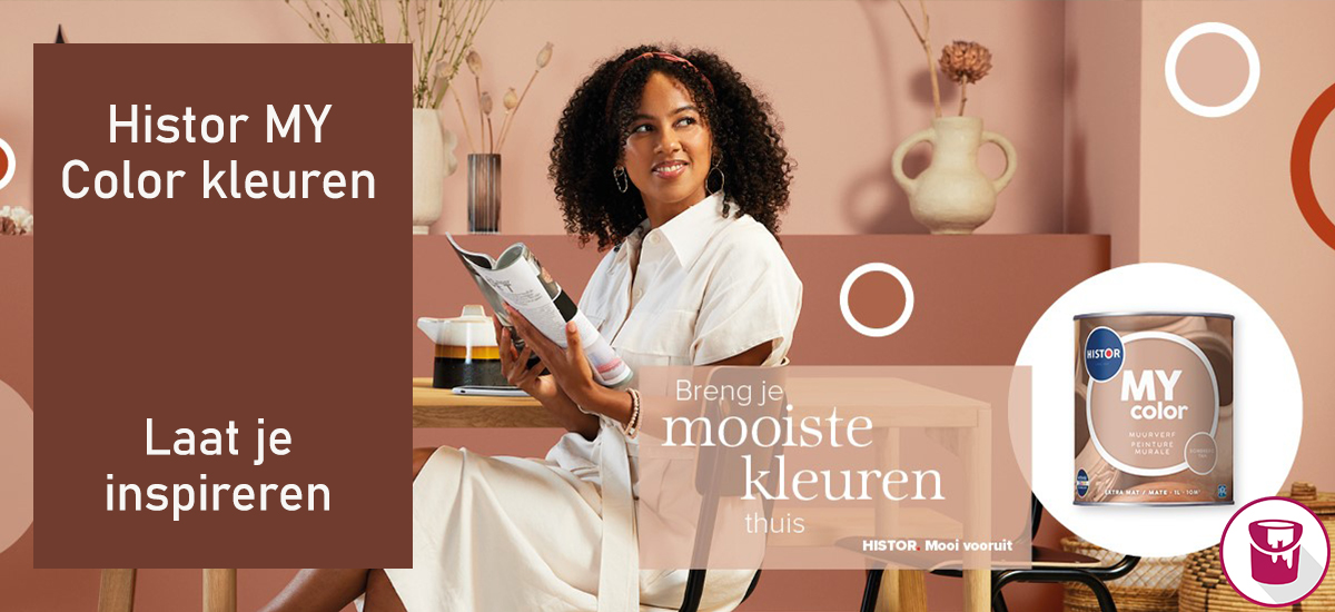 Histor MY color muurverf en lak - Breng je mooiste kleuren thuis