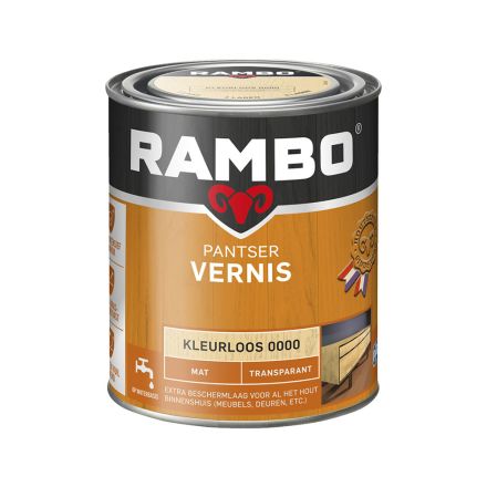 Rambo Pantser Vernis - Mat
