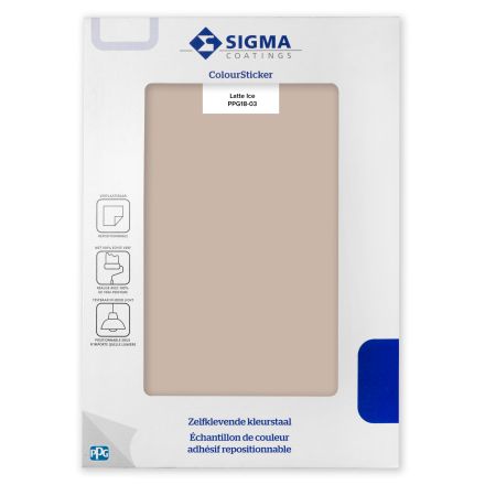 Sigma Colour Sticker - 18-03 Latte Ice