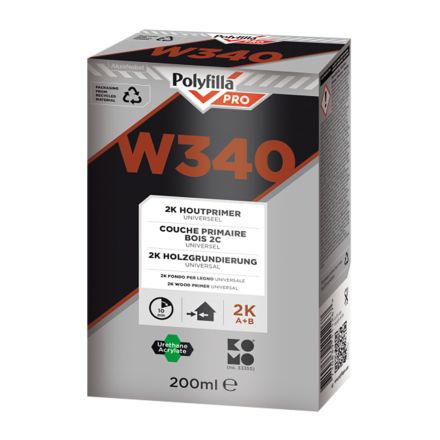 Polyfilla Pro W340 - 2K Houtprimer 