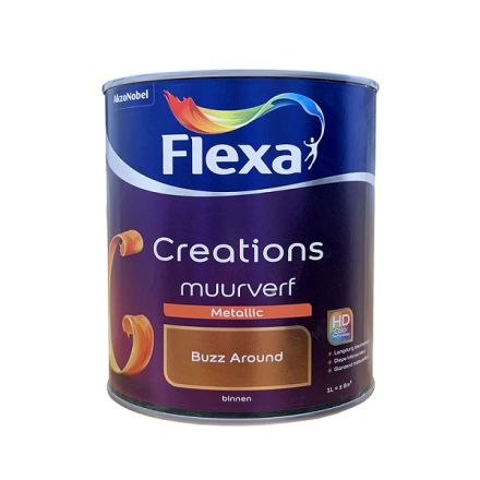 Flexa Creations Muurverf Metallic - Buzz Around