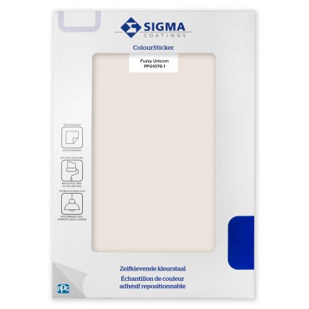 Sigma Colour Sticker - 1076-1 Fuzzy Unicorn