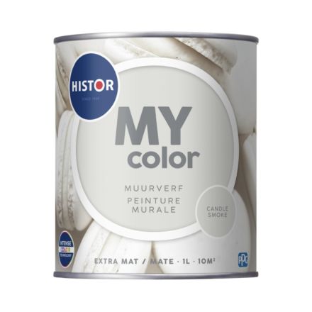 Histor MY Color Muurverf Extra Mat - Candle Smoke