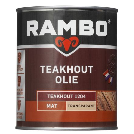 Rambo Teakhout Olie - Transparant 