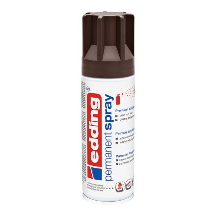 edding Permanent Spray Mat - Chocoladebruin
