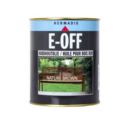 Hermadix E-OFF Hardhoutolie - Nature Brown