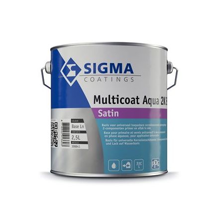 Sigma Multicoat Aqua 2K EP Satin set