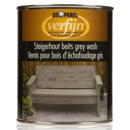 Verfijn Steigerhoutbeits - Grey Wash 