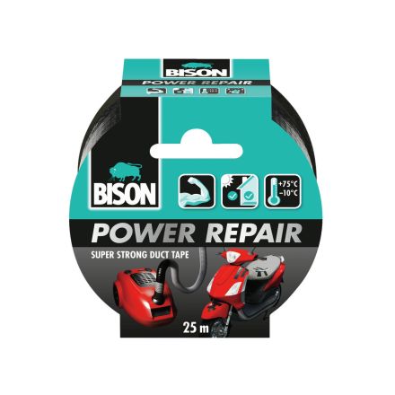 Bison Power Repair Tape - Zwart