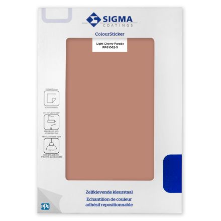 Sigma Colour Sticker - 1062-5 Light Cherry Parade