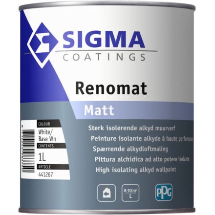 Sigma Renomat Matt - Muurverf