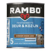 Rambo Pantserbeits Deur & Kozijn Hoogglans Transparant - Donker Eiken 750 ml