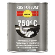 Rust-Oleum Hard Hat Hittebestendige Verf 1015 - Aluminium