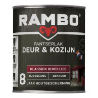 Rambo Pantserlak Deur & Kozijn Zijdeglans Dekkend - Klassiek Rood