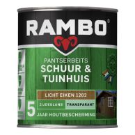 Rambo Pantserbeits Schuur & Tuinhuis Zijdeglans Transparant - Licht Eiken