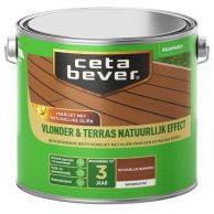Cetabever Natuurlijk Effect Vlonder & Terras Beits - Natuurlijk Bangkirai 2,5 Liter