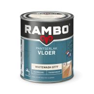 Rambo Pantserlak Vloer Zijdeglans Transparant - White Wash