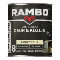 Rambo Pantserlak Deur & Kozijn Hoogglans Dekkend - Crèmewit