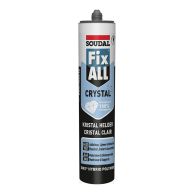 Soudal Fix - All Crystal glasheldere lijm - voegkit 290ml