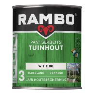Rambo Pantserbeits Tuinhout Dekkend - Wit