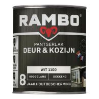 Rambo Pantserlak Deur & Kozijn Hoogglans Dekkend - Wit