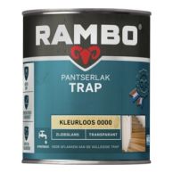 Rambo Pantserlak Trap Transparant - Zijdeglans