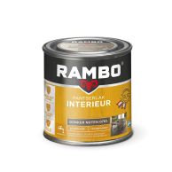 Rambo Pantserlak Interieur Transparant Zijdeglans - Donker Noten