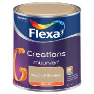 Flexa Creations Muurverf Metallic - Standaard Kleuren - 1 liter