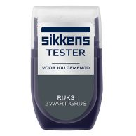 Sikkens RIJKS  kleuren tester - RIJKS Zwart Grijs 30 ml