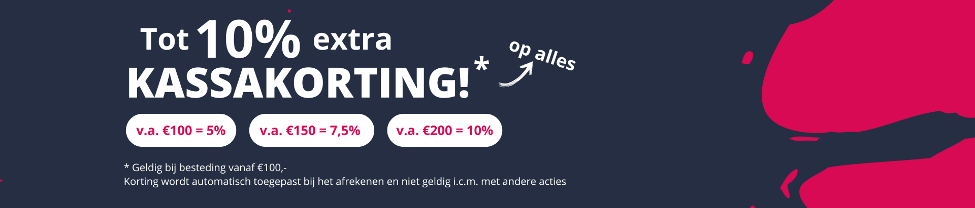 Tot 10% extra kassakorting op alles bij Verfwinkel.nl