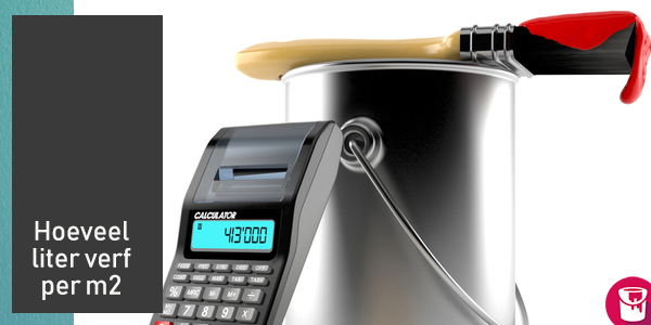 Hoeveel liter verf per m2? | Verfwinkel.nl