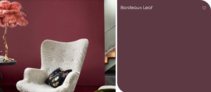 Ordelijk Supersonische snelheid Speel Kleur Bordeaux Leaf | Verfwinkel.nl