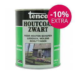 Tenco Houtcoat Zwart
